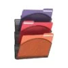Safco Onyx 3-Pocket Steel Wall File, Letter-Sized, Black (5652BL) -Fellowe Desk Shop sp42116027 s7