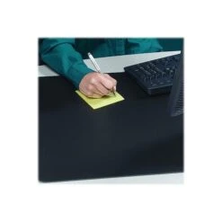 Artistic Rhinolin II PVC Desk Pad, 12" X 17", Matte Black (LT91-2M) -Fellowe Desk Shop sp42126660 s7