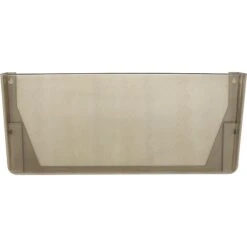 Officemate 1-Pocket Plastic Legal Size Wall File, Smoke (21441)