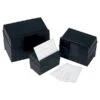 Oxford Index Card File Box, Black, 300 Card Capacity (OXF 01351) -Fellowe Desk Shop sp42804574 s7