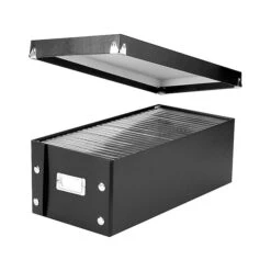IdeaStream Snap-N-Store Index Card File Box, Black, 1100 Card Capacity (SNS01647)
