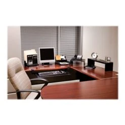 Fellowes Designer Suites Desk Shelf, Black (8038801) -Fellowe Desk Shop sp44336414 s7