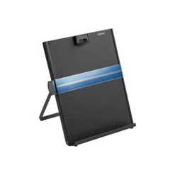 Fellowes Metal Document Stand With Clip & Guide Bar, Black (11053)