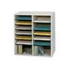Safco Adjustable Wooden File Organizer, Gray (9422GR) -Fellowe Desk Shop sp44844634 s7