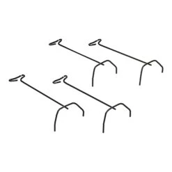 Fellowes Stackers Front Loading Letter Tray, Black, 4/Set (64112)