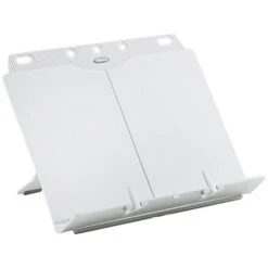 Fellowes BookLift Plastic Document Stand With Lip, Platinum (21100)