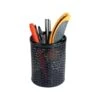 Artistic Urban Collection Pencil Holder, Black Metal (ART20005) -Fellowe Desk Shop sp45450472 s7