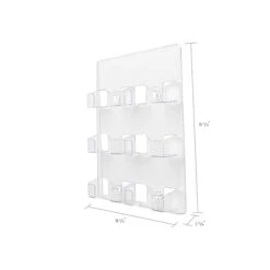 Deflect-O Wall Mounted Card Holders, Clear (70601) -Fellowe Desk Shop sp46039183 s7