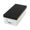 Oxford Index Card File Box, 1000-Card Capacity, Marble White/Black (OXF 406350) -Fellowe Desk Shop sp55522082 s7