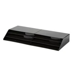 Rubbermaid Optimizers File Organizer, Black Plastic (96060ROS) 8 Rubbermaid Optimizers File Organizer, Black Plastic (96060ROS) -Fellowe Desk Shop sp71810040 s7