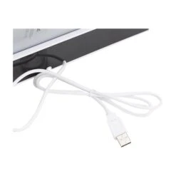 Mind Reader Foundation Collection 8-Compartment Plastic Accessory Holder, Black/White (USBORG-BLK) -Fellowe Desk Shop sp76326408 s7