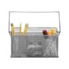 Mind Reader Network Collection 4-Compartment Steel Mesh Compartment Storage, Gray (MESHBASKET-GRY) -Fellowe Desk Shop sp76326455 s7