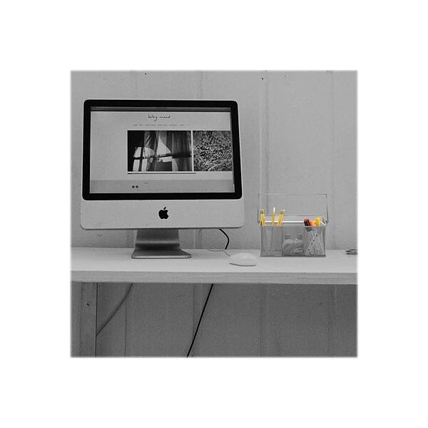 Mind Reader Network Collection 4-Compartment Steel Mesh Compartment Storage, Gray (MESHBASKET-GRY) 7 Mind Reader Network Collection 4-Compartment Steel Mesh Compartment Storage, Gray (MESHBASKET-GRY) - Image 5