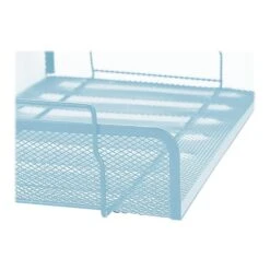 Mind Reader Stackable Front Loading Letter Tray, Turquoise, Metal (DSTACK2-TUR) -Fellowe Desk Shop sp76616485 s7