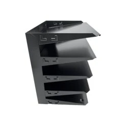 Huron 5-Compartment Steel File Organizer, Black (HASZ0149) -Fellowe Desk Shop sp84911227 s7