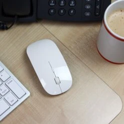 Floortex Desktex® Anti-Slip Plastic Desk Pad, 71" X 35", Clear (FPDE3571RA) -Fellowe Desk Shop sp89939876 s7