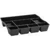 Rubbermaid Plastic Drawer Organizer, Black (21864) -Fellowe Desk Shop sp91166591 s7