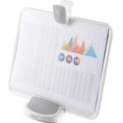 Fellowes I-Spire Series Plastic Document Stand With Clip, White/Gray (9311501) -Fellowe Desk Shop sp92753434 s7